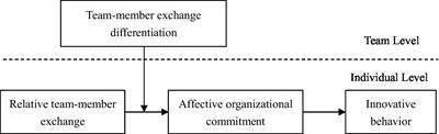 Relative team-member exchange, affective organizational commitment and innovative behavior: The moderating role of team-member exchange differentiation